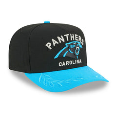 Carolina Panthers 2025 NFL Draft New Era 9FIFTY A-Frame Snapback Cap Black - Taass on sale