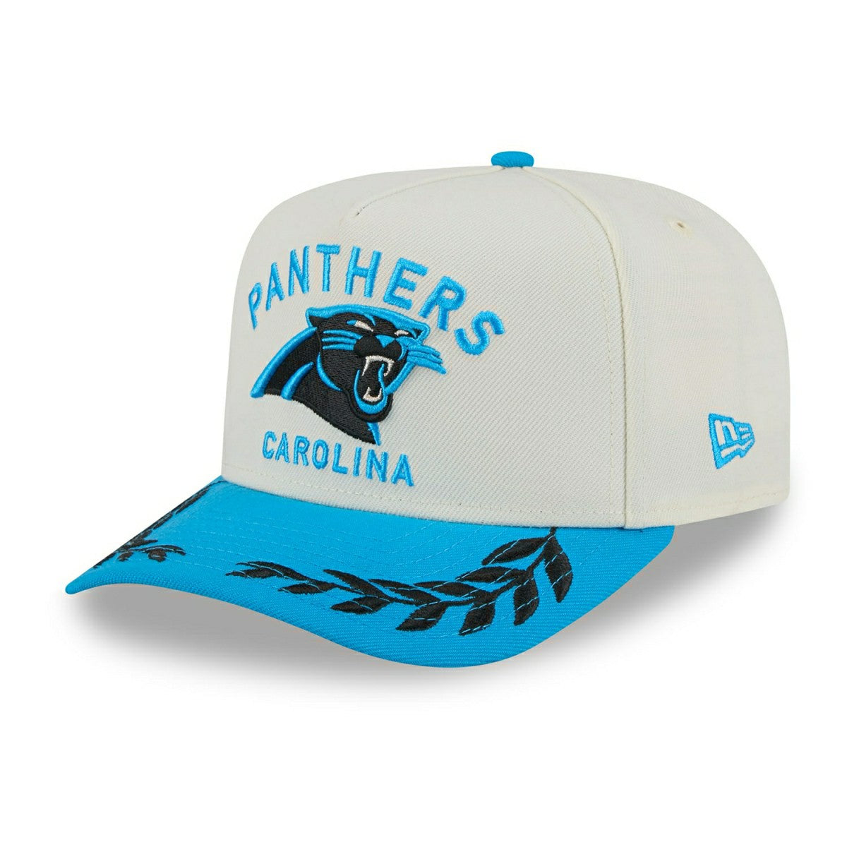Carolina Panthers 2025 NFL Draft 9FIFTY A-Frame Snapback Cap Cream - Taass for sale