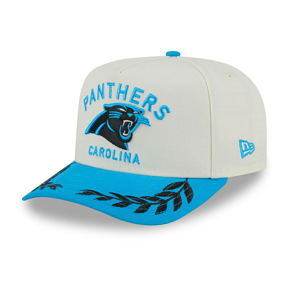 Carolina Panthers 2025 NFL Draft 9FIFTY A-Frame Snapback Cap Cream - Taass for sale