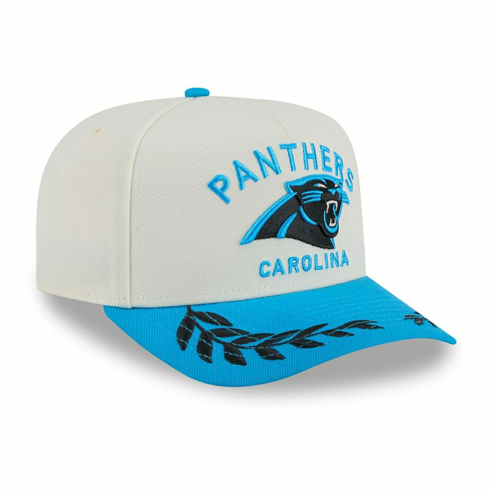Carolina Panthers 2025 NFL Draft 9FIFTY A-Frame Snapback Cap Cream - Taass for sale