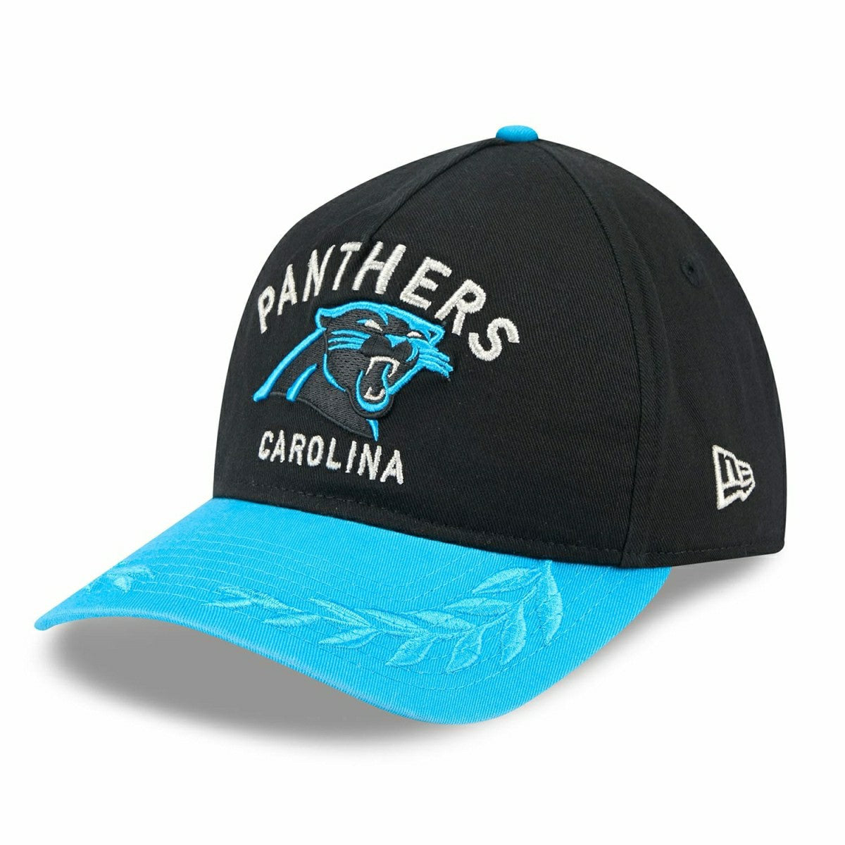 Carolina Panthers 2025 NFL Draft 9TWENTY A-Frame Adjustable Cap Black - Taass Online