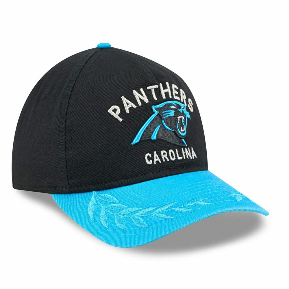 Carolina Panthers 2025 NFL Draft 9TWENTY A-Frame Adjustable Cap Black - Taass Online