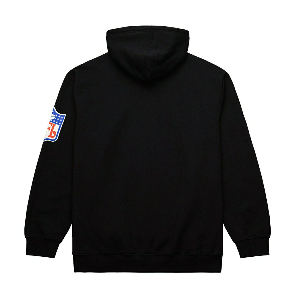 Carolina Panthers Mitchell & Ness Classic Arch NFL Hoodie Black - Taass Online