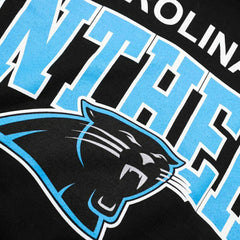 Carolina Panthers Mitchell & Ness Classic Arch NFL Hoodie Black - Taass Online