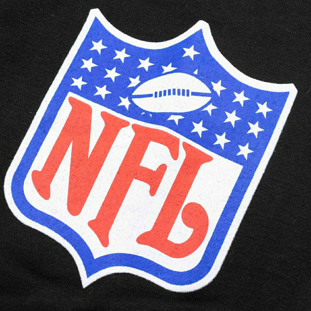 Carolina Panthers Mitchell & Ness Classic Arch NFL Hoodie Black - Taass Online