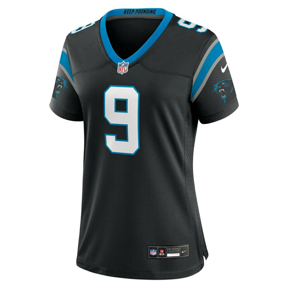 Bryce Young #9 Carolina Panthers Nike Game NFL Jersey Black (WOMEN'S) - Taass US