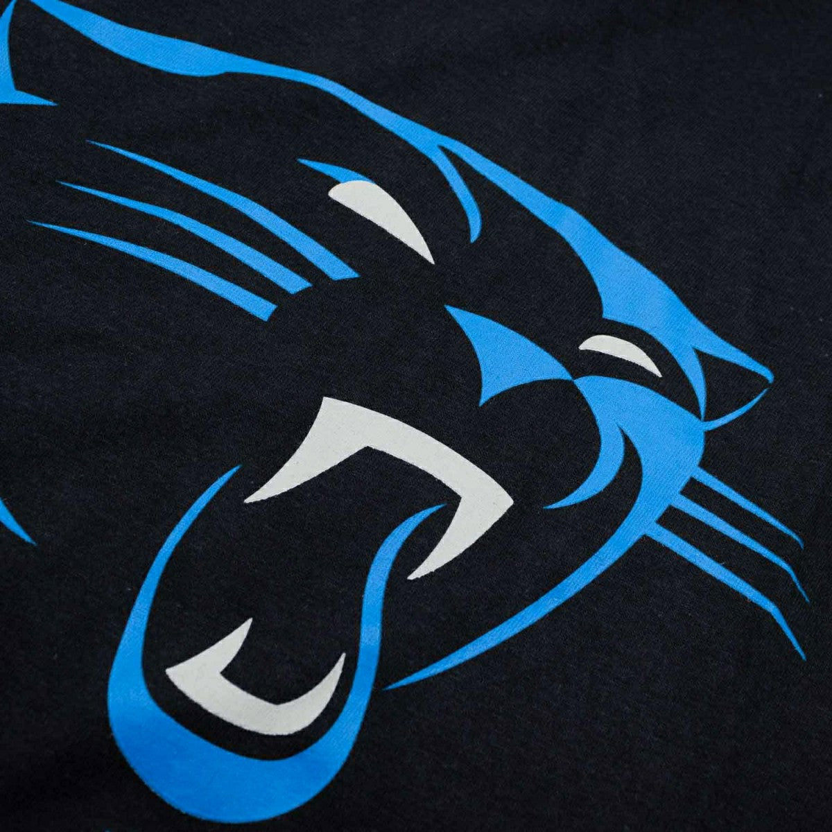 Carolina Panthers Nike Essential Logo NFL T-Shirt Black - Taass on sale