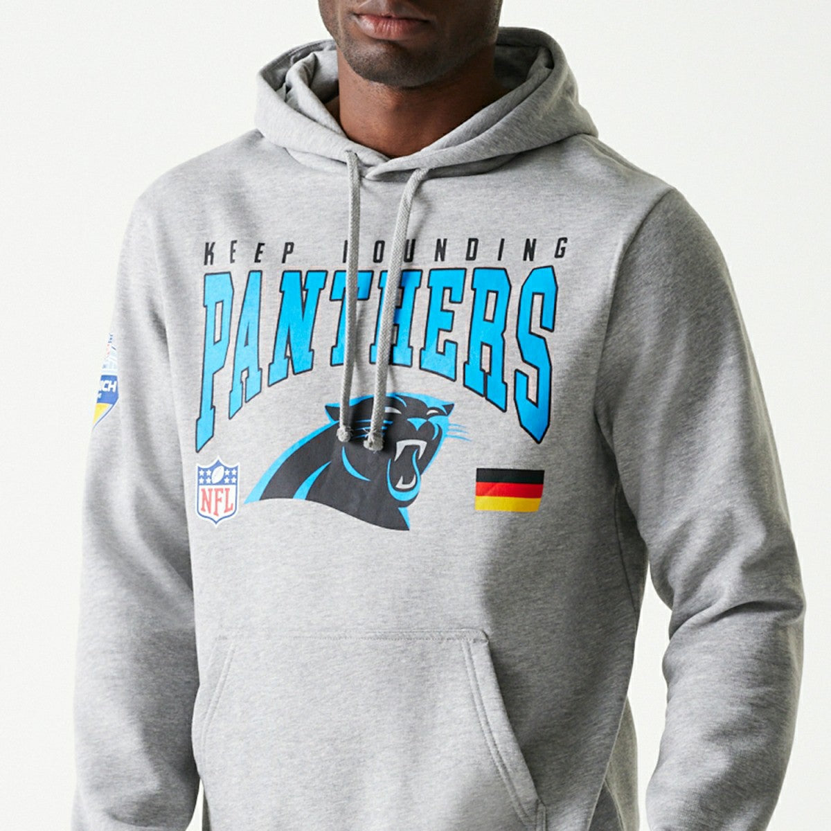 2024 NFL Munich Game Carolina Panthers Hoodie Gray - Taass US
