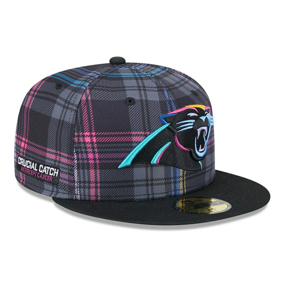 Carolina Panthers 2024 NFL Crucial Catch New Era 59FIFTY Fitted Cap - Taass on sale