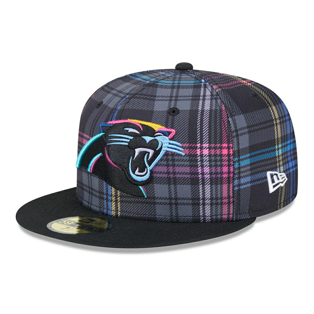 Carolina Panthers 2024 NFL Crucial Catch New Era 59FIFTY Fitted Cap - Taass on sale
