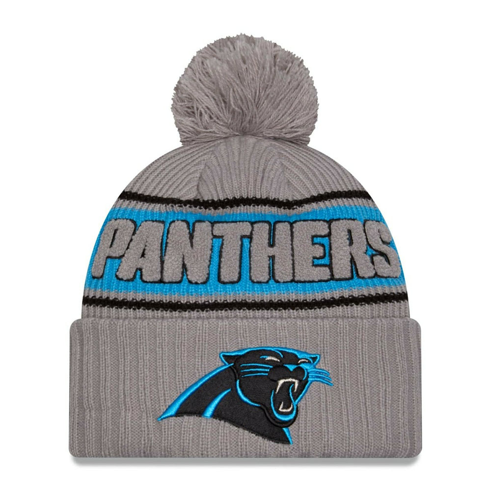 Carolina Panthers 2024 NFL Sideline New Era Sport Knit Hat Gray - Taass Online