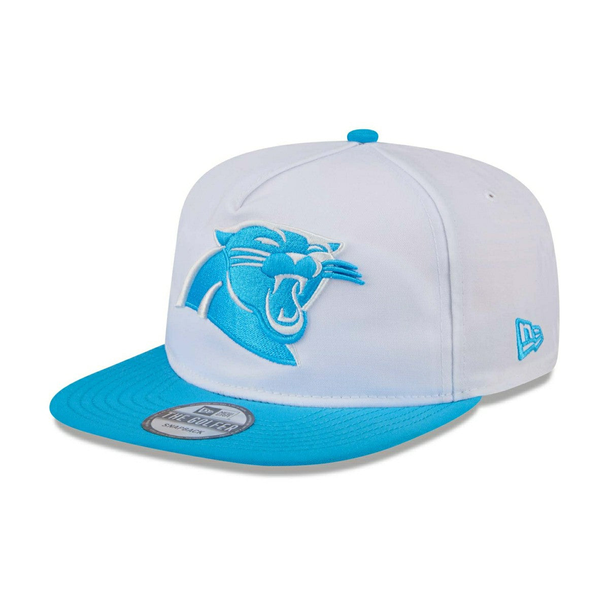 Carolina Panthers 2024 NFL Training Camp New Era Golfer Snapback Cap White - Taass on sale