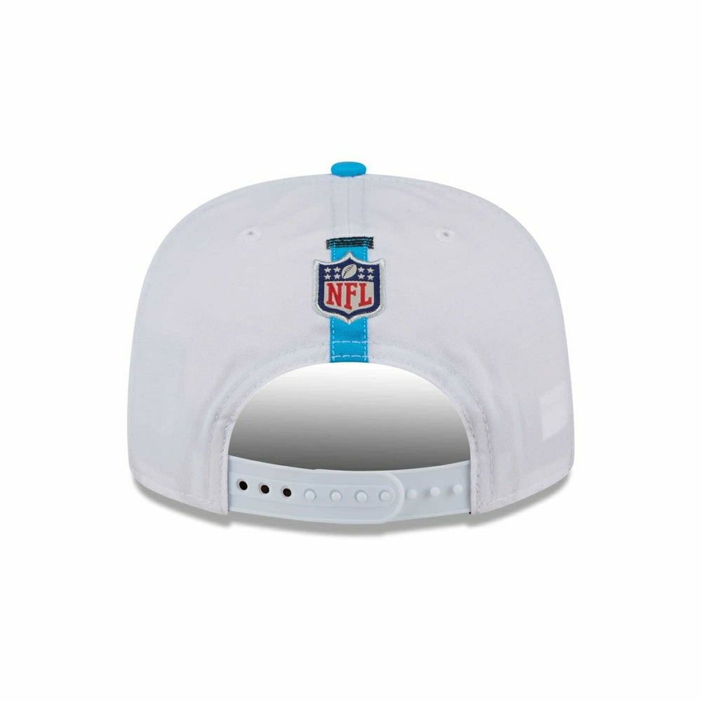 Carolina Panthers 2024 NFL Training Camp New Era Golfer Snapback Cap White - Taass on sale