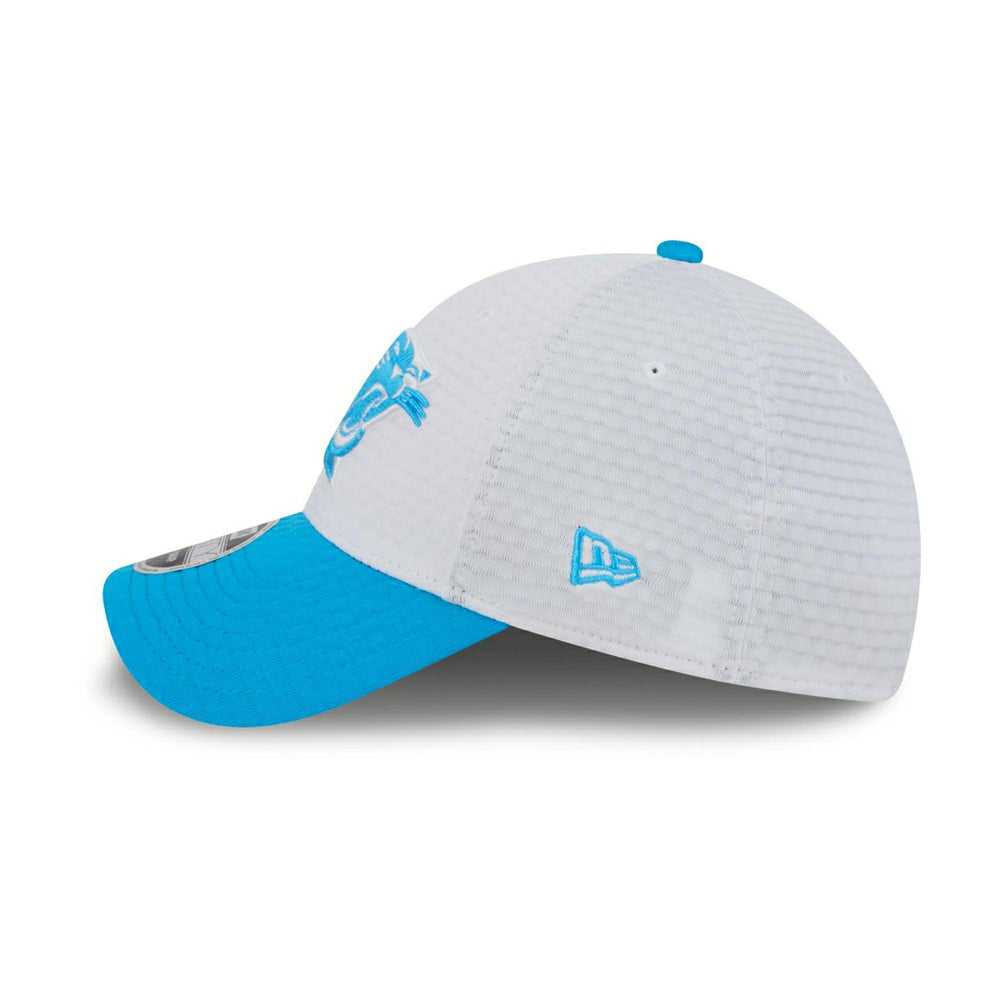 Carolina Panthers 2024 NFL Training Camp New Era Stretch-Snap 9FORTY Cap White - Taass for sale