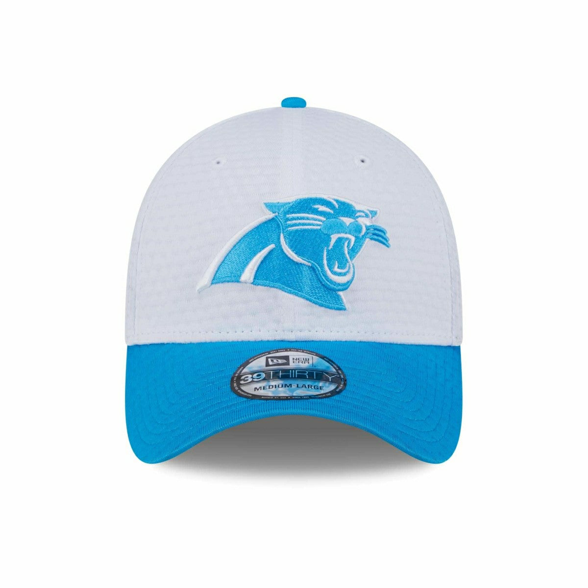 Carolina Panthers 2024 NFL Training Camp New Era 39THIRTY Flex Cap White - Taass Online
