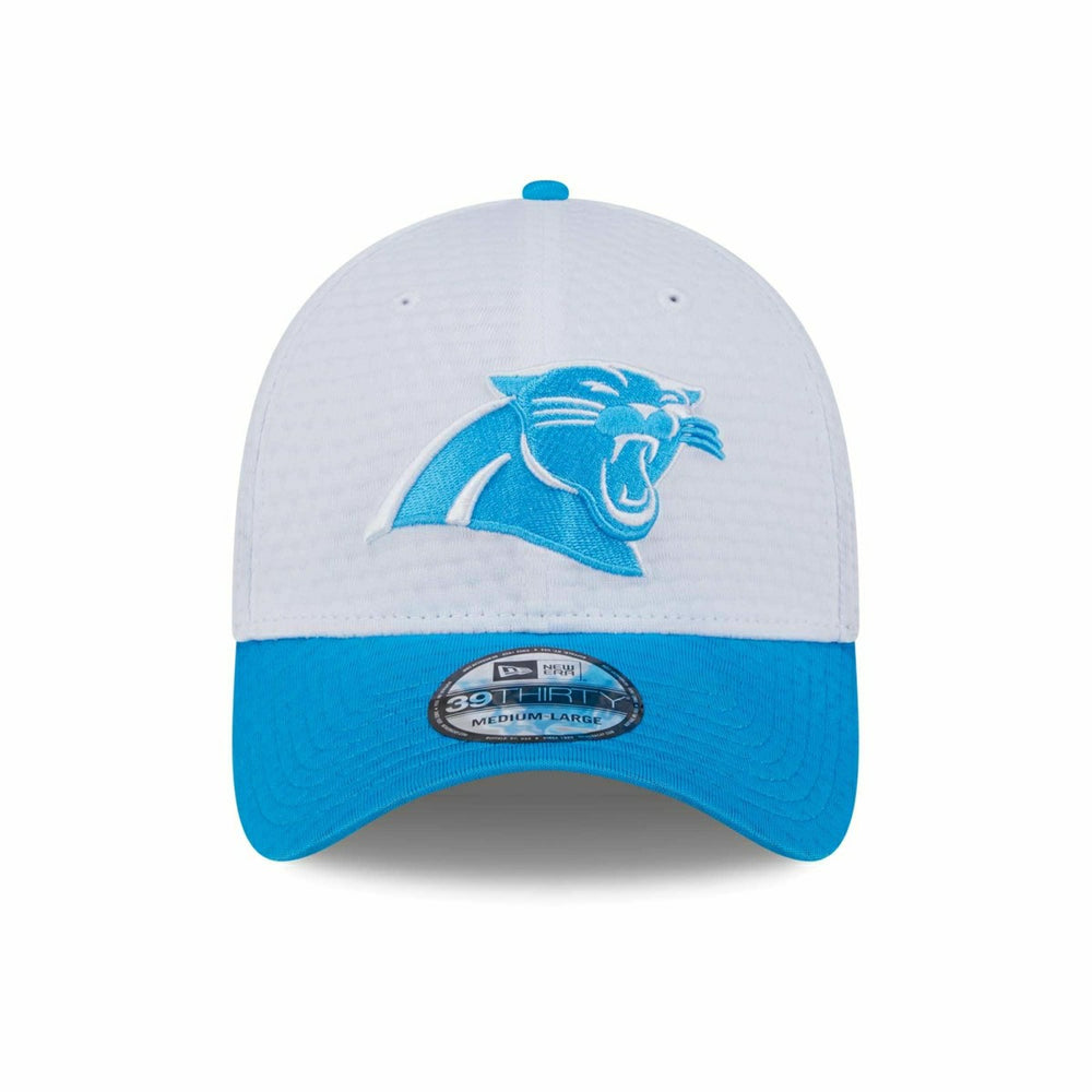 Carolina Panthers 2024 NFL Training Camp New Era 39THIRTY Flex Cap White - Taass Online