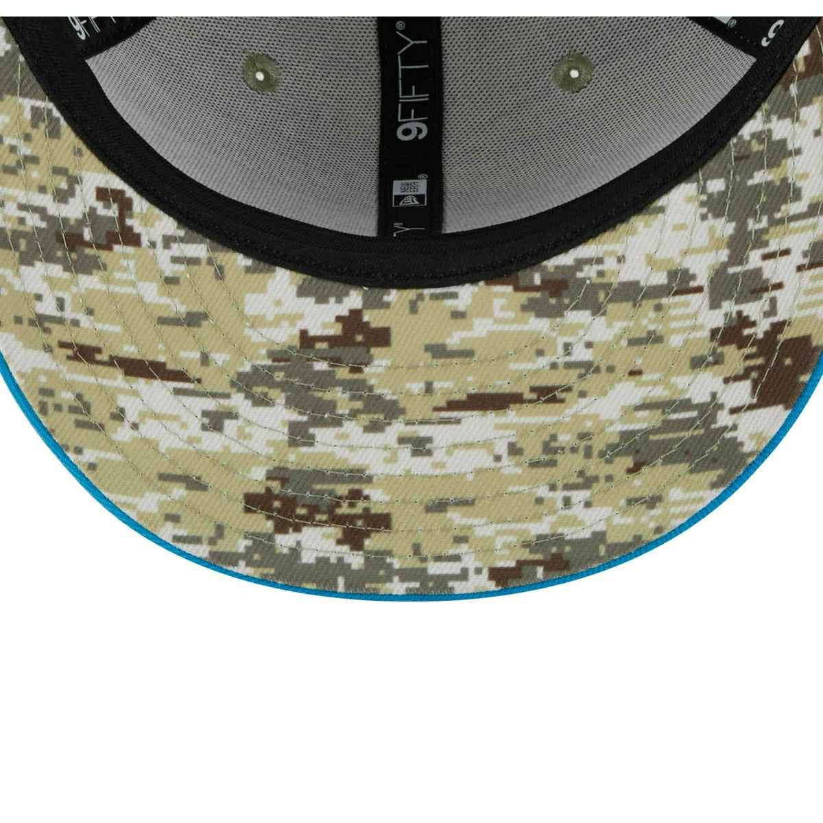 Carolina Panthers Camo 2023 NFL Salute to Service New Era 9FIFTY Snapback Cap - Taass on sale