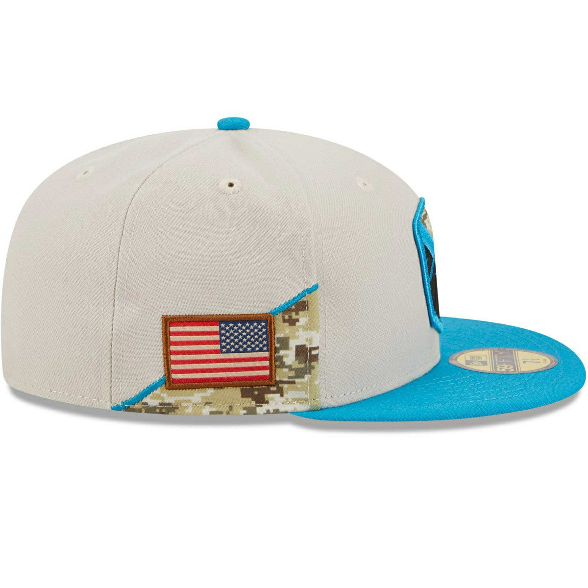 Carolina Panthers 2023 NFL Salute to Service New Era 59FIFTY Fitted Cap - Taass sale