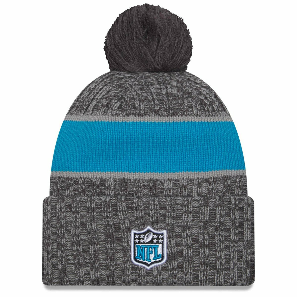Carolina Panthers Gray 2023 NFL Sideline New Era Sport Knit Hat - Taass Online