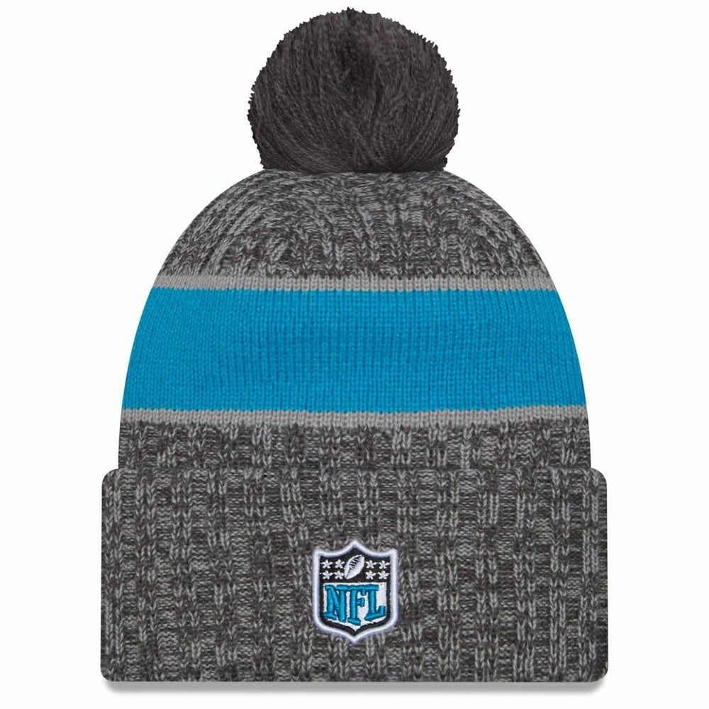 Carolina Panthers Gray 2023 NFL Sideline New Era Sport Knit Hat - Taass Online