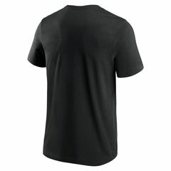 Carolina Panthers Chrome Logo NFL T-Shirt Black - Taass discount