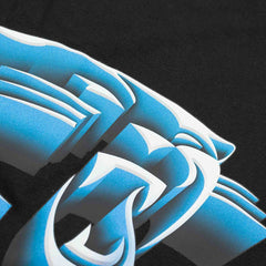 Carolina Panthers Chrome Logo NFL T-Shirt Black - Taass discount