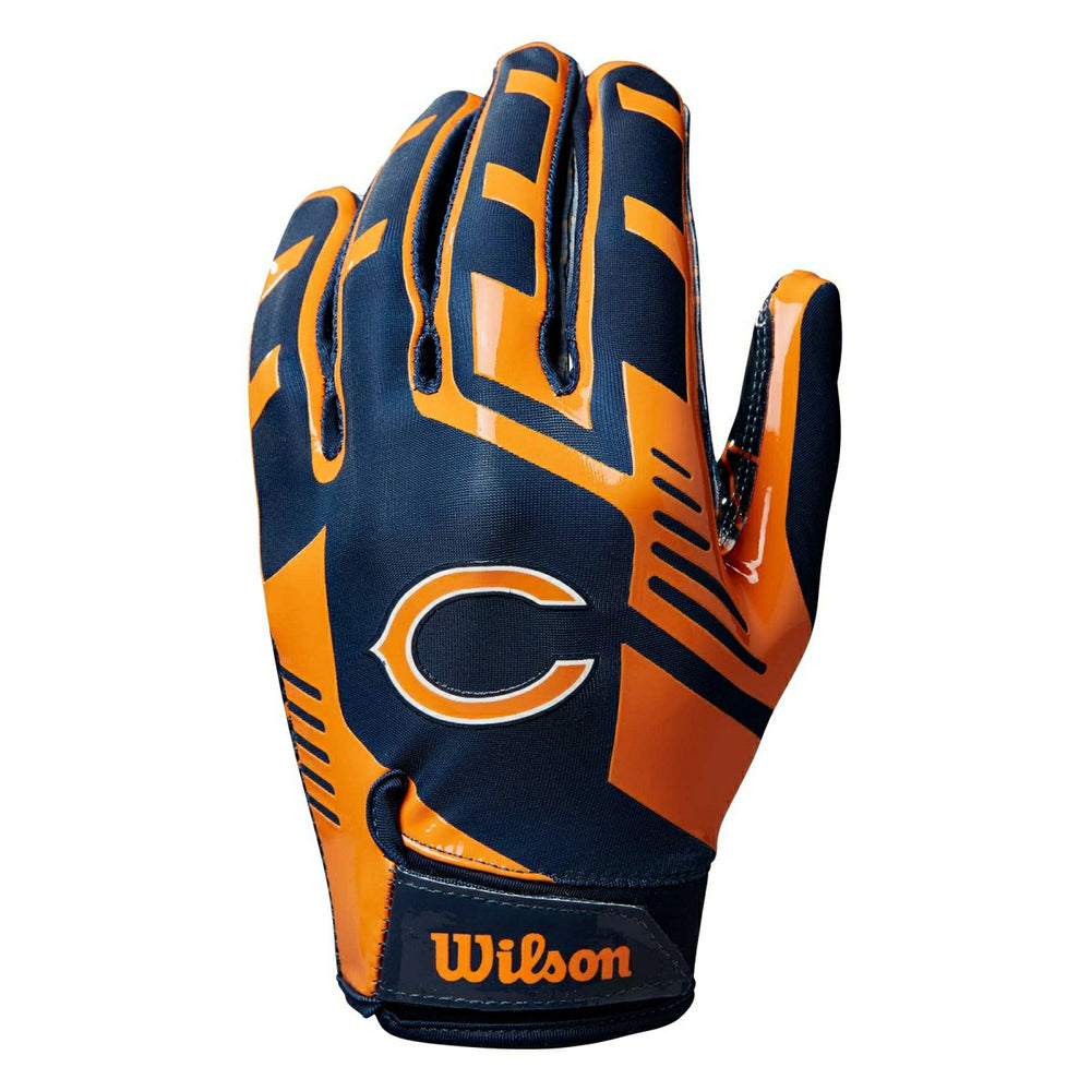 Chicago Bears Wilson Stretch-Fit NFL Receivers Gloves - Taass discount