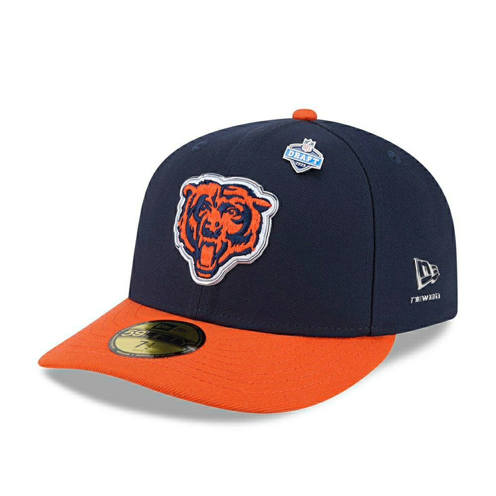 Chicago Bears 2026 NFL Draft Pre-Curved 59FIFTY Fitted Cap - Taass sale