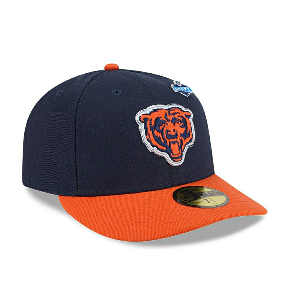 Chicago Bears 2026 NFL Draft Pre-Curved 59FIFTY Fitted Cap - Taass sale