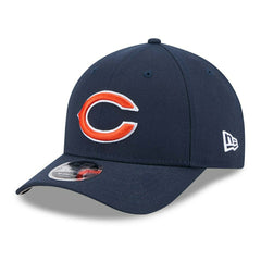 Chicago Bears NFL Team Logo New Era 9FORTY M-Crown Snapback Cap Navy - Taass Online