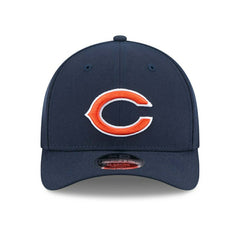 Chicago Bears NFL Team Logo New Era 9FORTY M-Crown Snapback Cap Navy - Taass Online