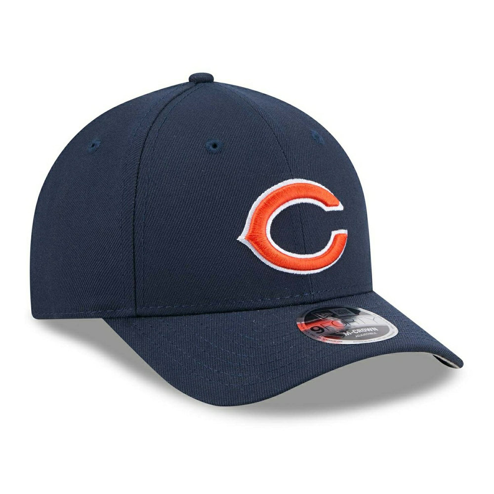 Chicago Bears NFL Team Logo New Era 9FORTY M-Crown Snapback Cap Navy - Taass Online