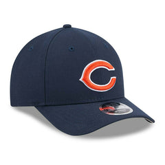 Chicago Bears NFL Team Logo New Era 9FORTY M-Crown Snapback Cap Navy - Taass Online