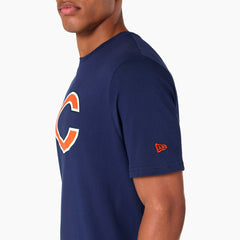 Chicago Bears Team Logo New Era NFL T-Shirt Navy - Taass for sale