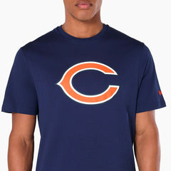 Chicago Bears Team Logo New Era NFL T-Shirt Navy - Taass for sale