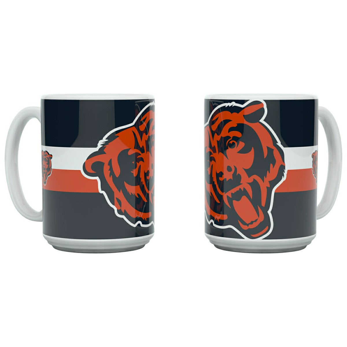 Chicago Bears Triple Logo Jumbo Mug (450 ml) - Taass discount