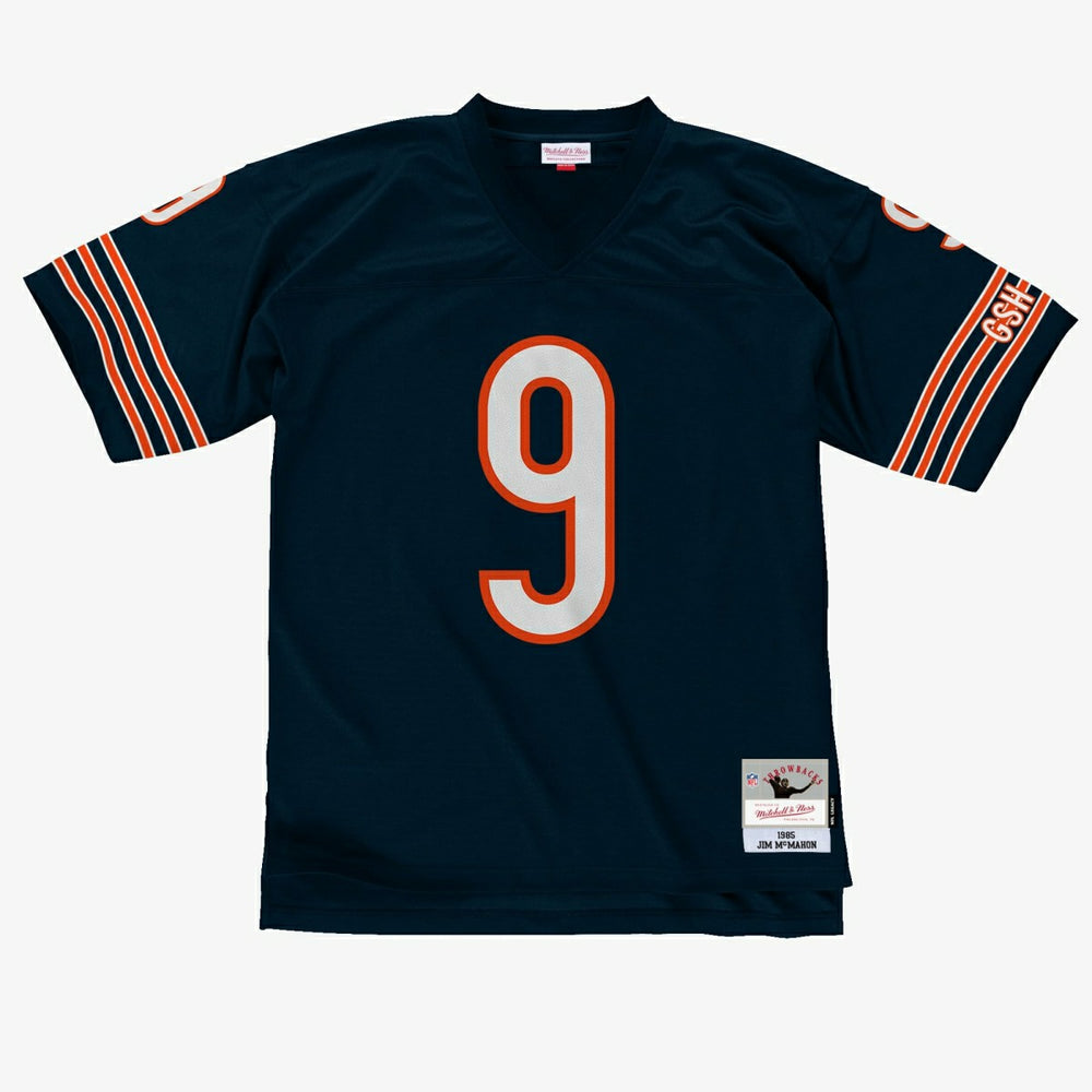 Jim McMahon #9 Chicago Bears Legacy Throwback NFL Jersey Navy - Taass on sale