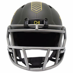 Chicago Bears 2025 Salute to Service NFL Speed Mini Helmet - Taass sale