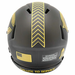 Chicago Bears 2025 Salute to Service NFL Speed Mini Helmet - Taass sale