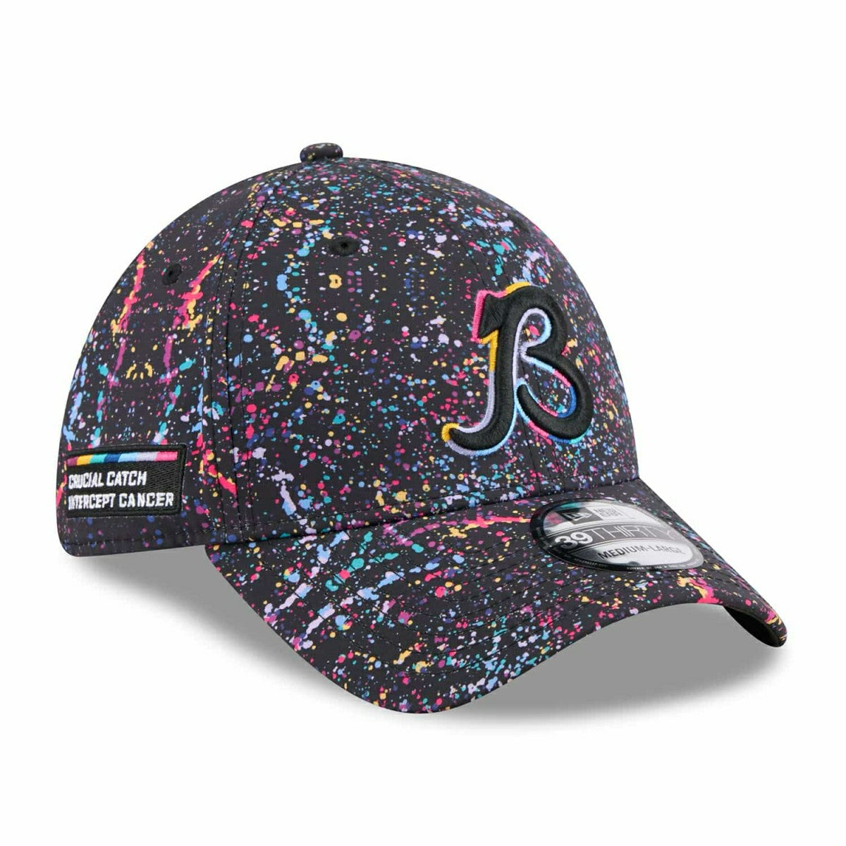 Chicago Bears "B" 2025 NFL Crucial Catch 39THIRTY Flex Cap - Taass discount