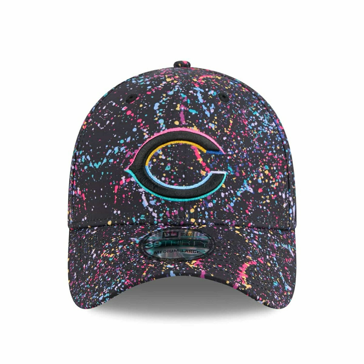 Chicago Bears "C" 2025 NFL Crucial Catch 39THIRTY Flex Cap - Taass US
