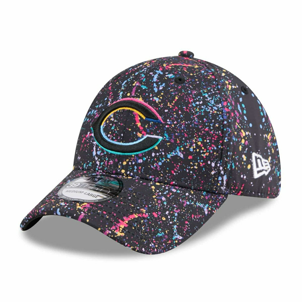 Chicago Bears "C" 2025 NFL Crucial Catch 39THIRTY Flex Cap - Taass US