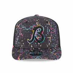 Chicago Bears "B" 2025 NFL Crucial Catch 9SEVENTY Stretch-Snap Trucker Cap - Taass on sale