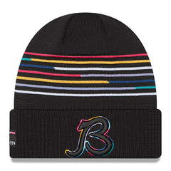 Chicago Bears "B" 2025 NFL Crucial Catch New Era Knit Hat - Taass sale