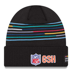 Chicago Bears "B" 2025 NFL Crucial Catch New Era Knit Hat - Taass sale