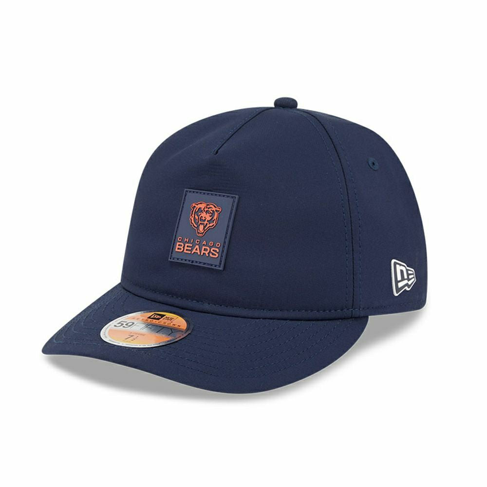 Chicago Bears 2025 NFL On-Field Sideline 59FIFTY A-Frame Fitted Cap Navy - Taass for sale