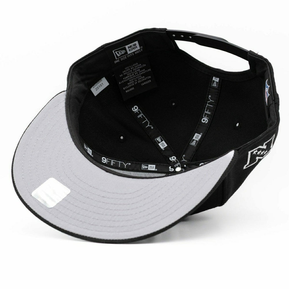 Chicago Bears Script New Era 9FIFTY NFL Snapback Cap Black - Taass outlet