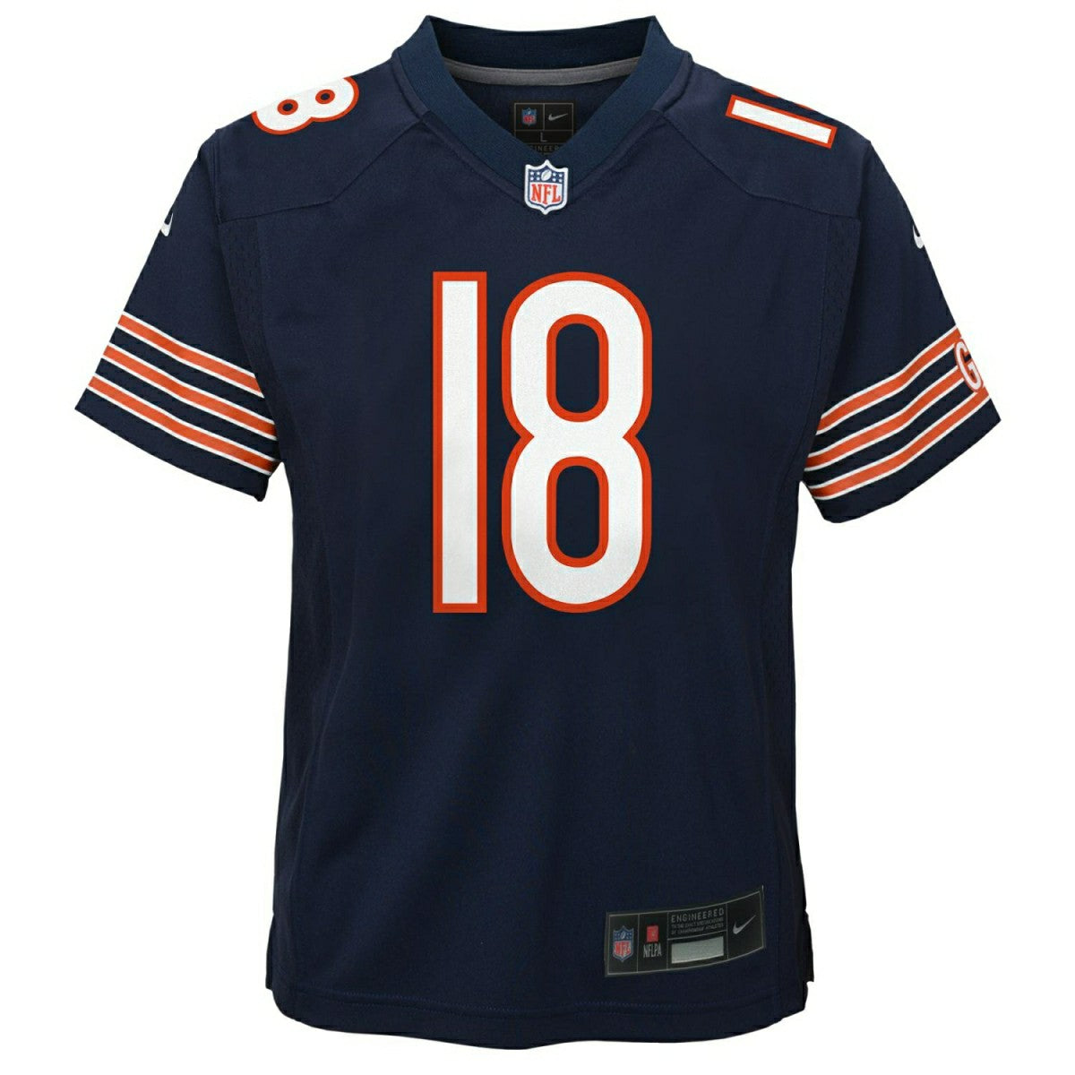 Caleb Williams #18 Chicago Bears Game NFL Jersey Navy (YOUTH) - Taass US
