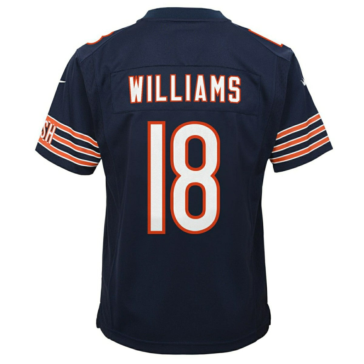 Caleb Williams #18 Chicago Bears Game NFL Jersey Navy (YOUTH) - Taass US