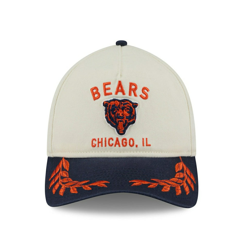 Chicago Bears 2025 NFL Draft 9TWENTY A-Frame Adjustable Cap Cream - Taass on sale